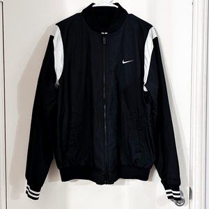 Nike Black Bomber Jacket | Reversible Unisex